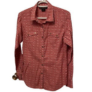 Ariat Western Snap Closure Shirt Size Medium